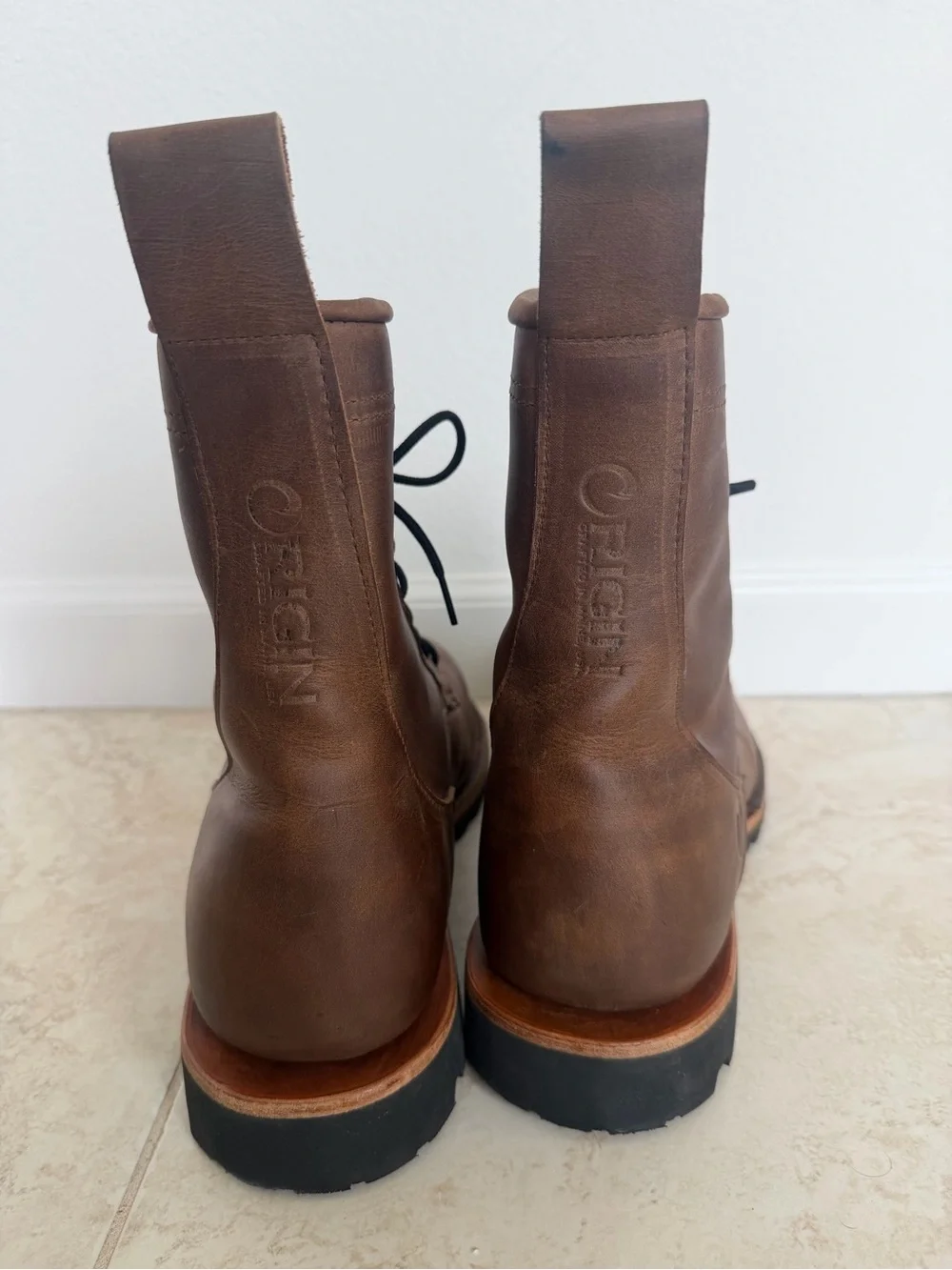 ORIGIN Made in Maine USA Lace Up Boots